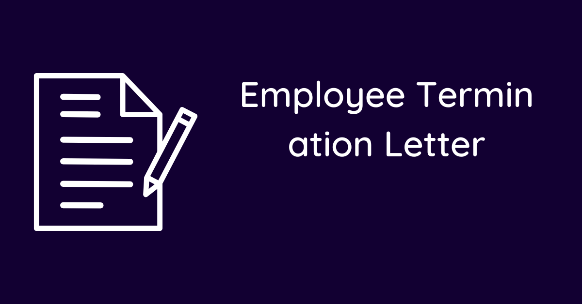 Employee Termination Letter