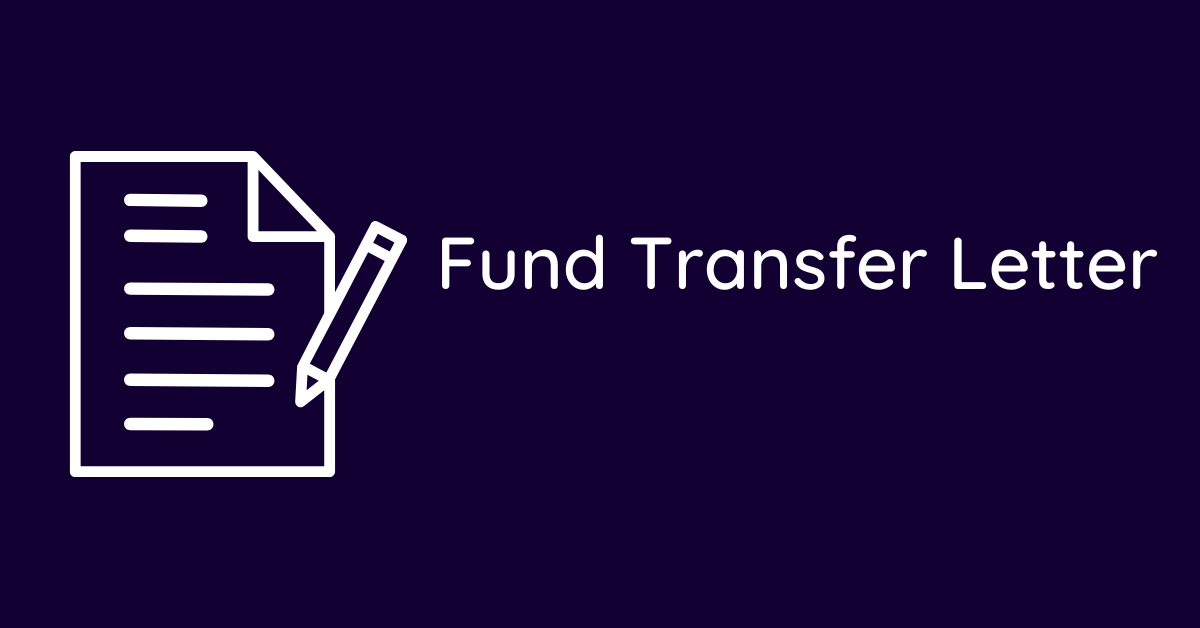 Fund Transfer Letter