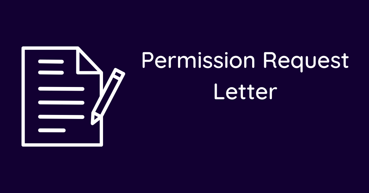 Permission Request Letter