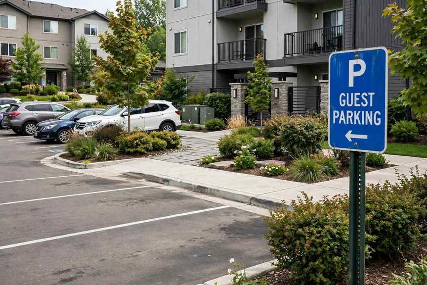 Guest Parking Rules in Apartment Complexes