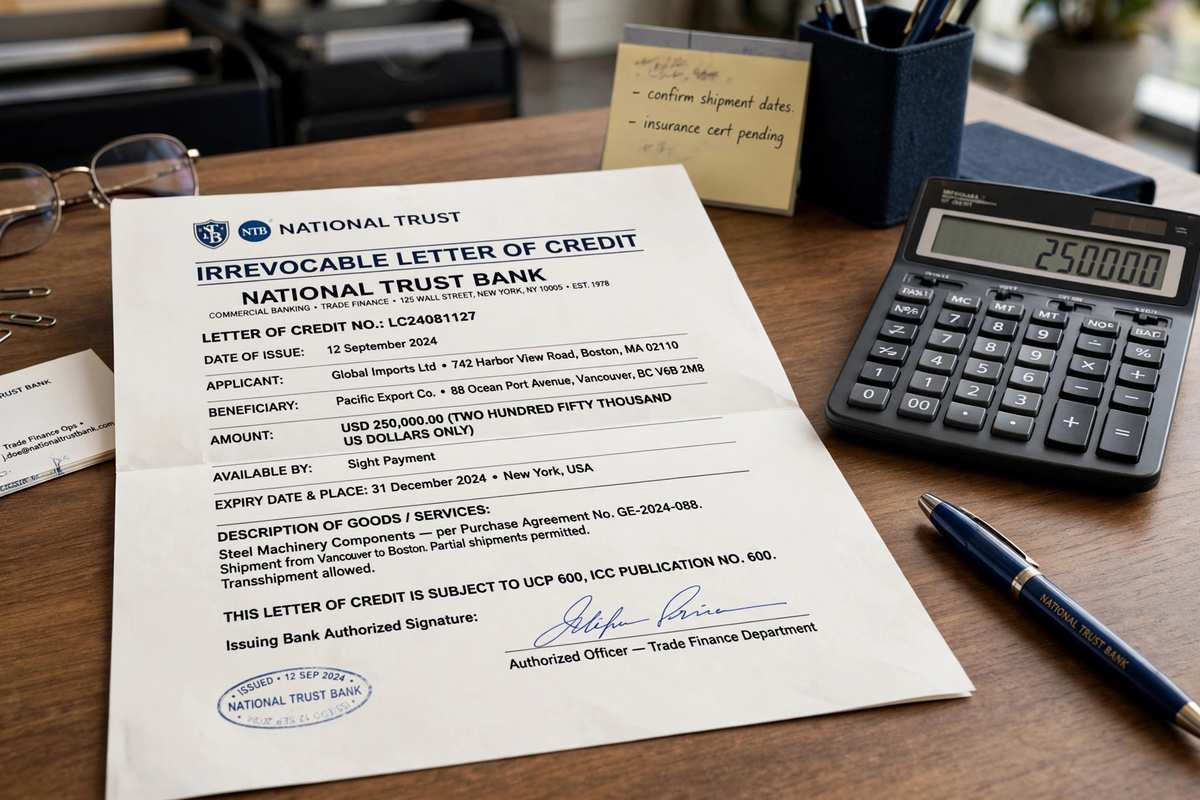 Letter of Credit as Lease Security Explained